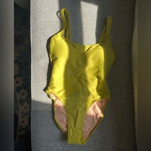 JCrew scoop neck high cut swimsuit (4) NWT